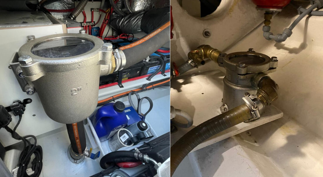 Andy Marine 316L Rustfrit stål havvandsfilter