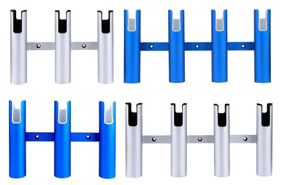 Superior aluminiumslegering Marine 4 rør stangholder