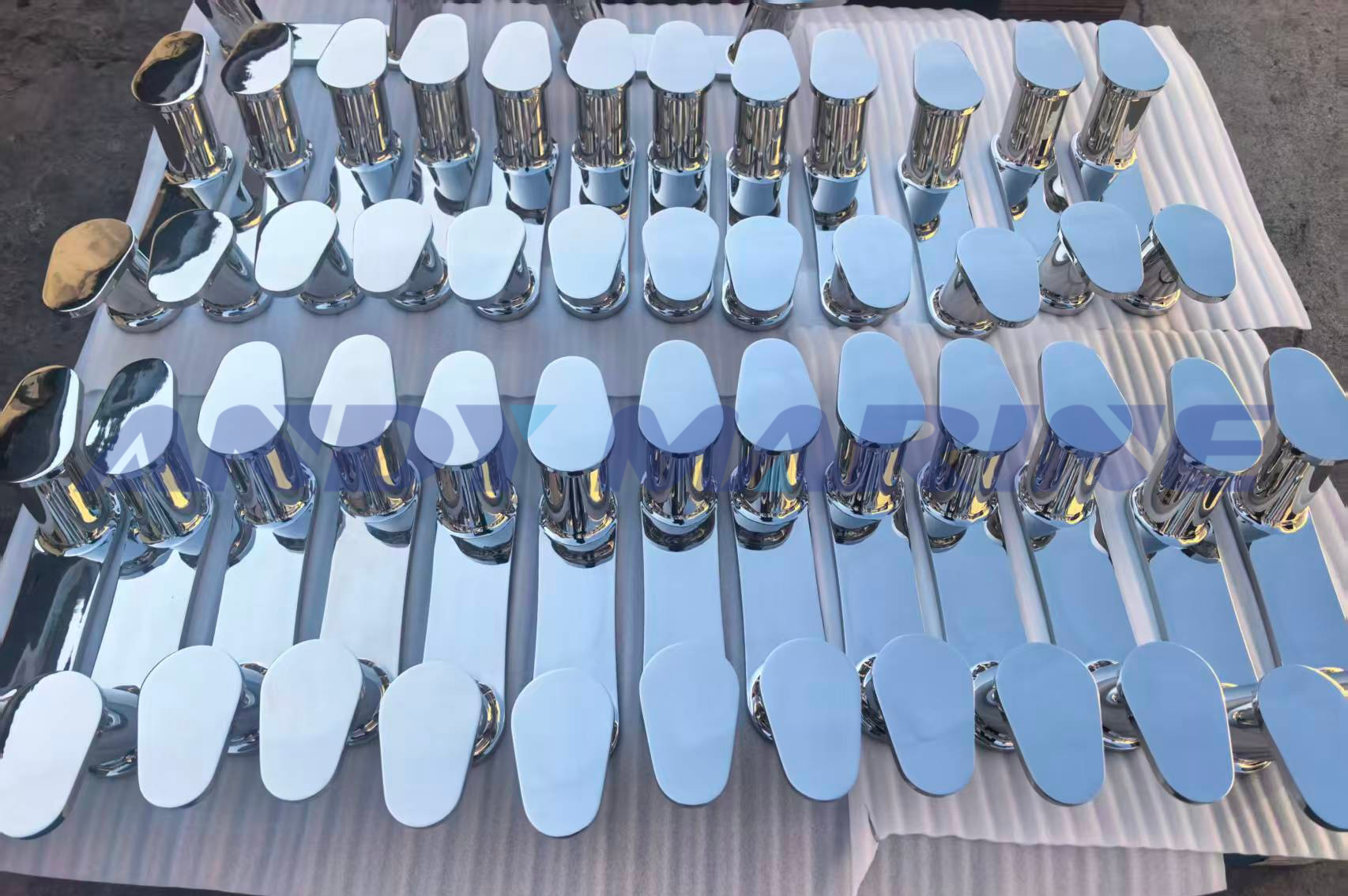 Andy Marine leverer succesfuldt højtydende 316 rustfrit stål pullert