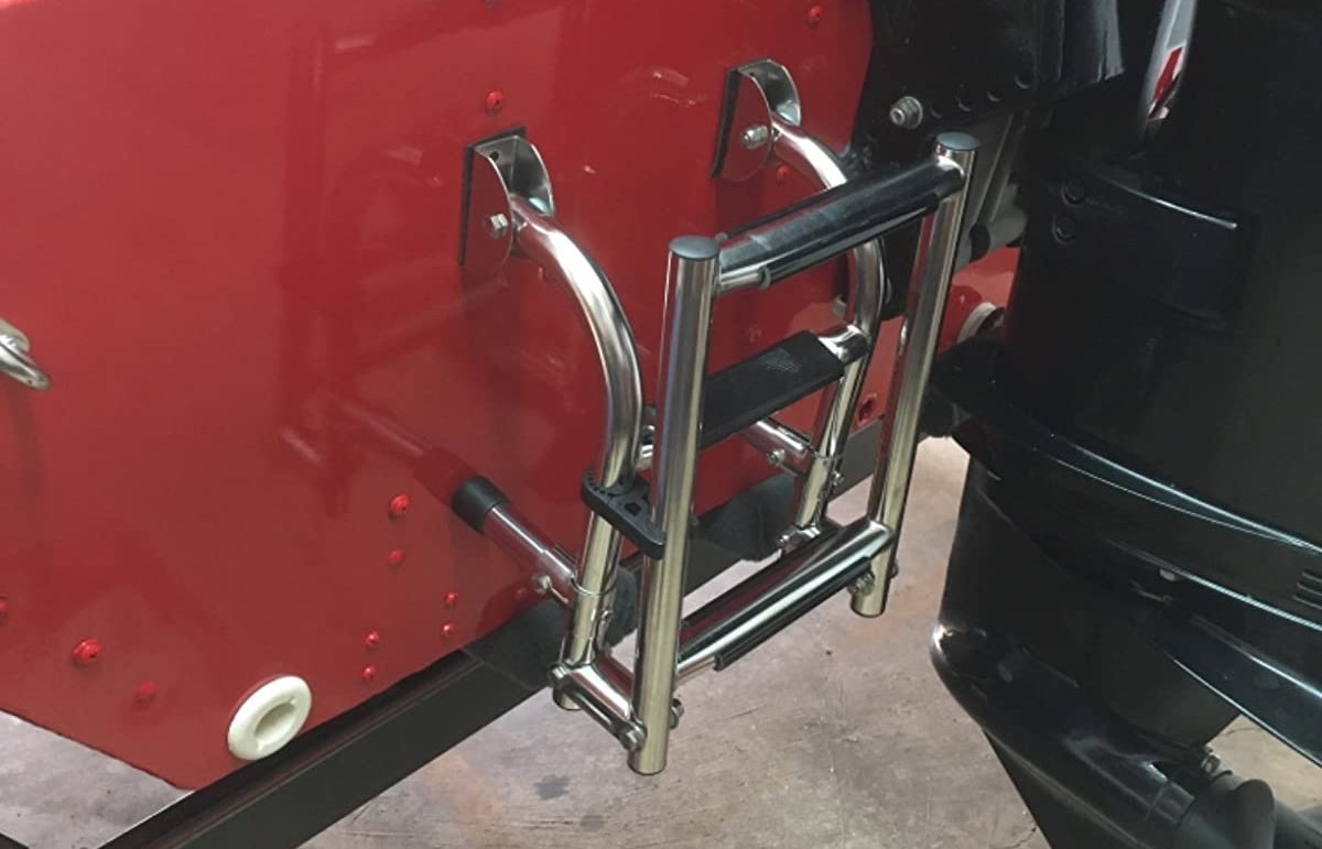 Sammenklappelig indstigningsstige