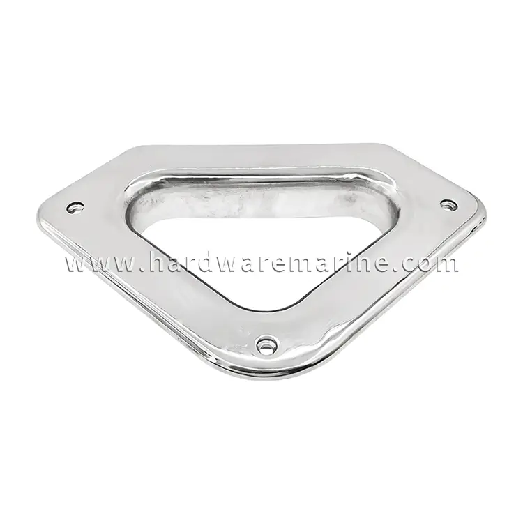316 Rustfrit stål Marine Triangular Fairlead Hole