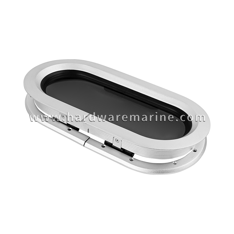 Aluminium ovale bådkoøjer vindue
